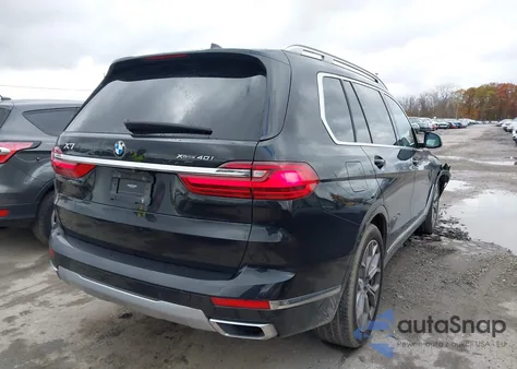 2020 BMW X7 xDrive40I из США, поврежденный, VIN 5UXCW2C0XL9B91267